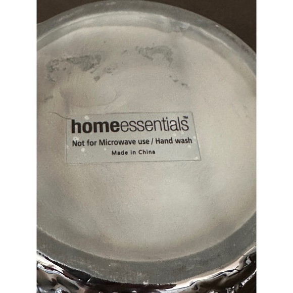 Home Essentials Silver Owl Mug 3D Unique Textured Ceramic Coffee Cup Drinkware - Picture 6 of 6